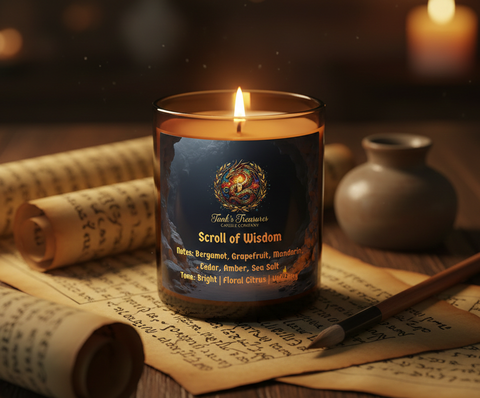 Scroll Of Wisdom | Wizard Spell Scroll Prop