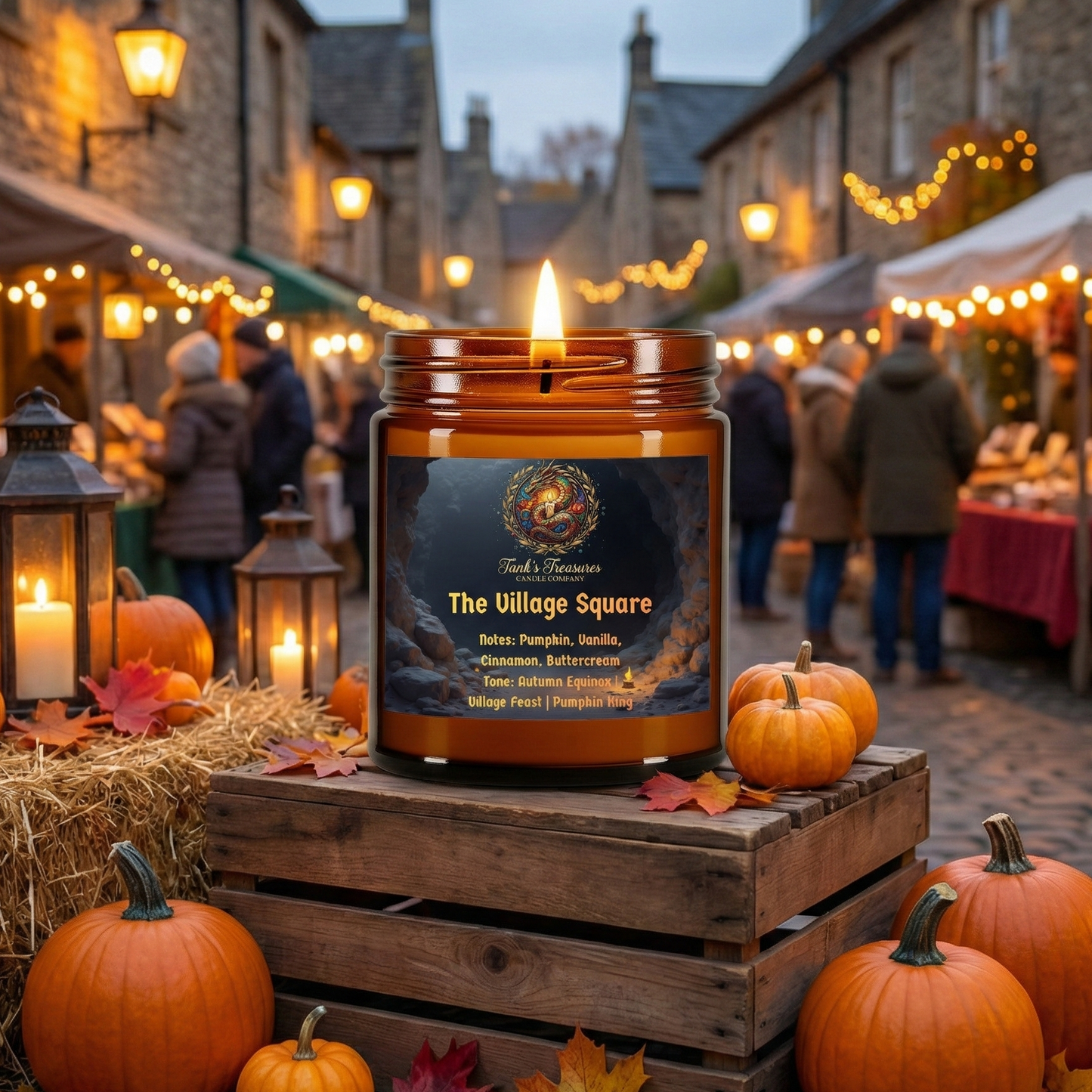 The Village Square| Autumn RPG Campaign Decor