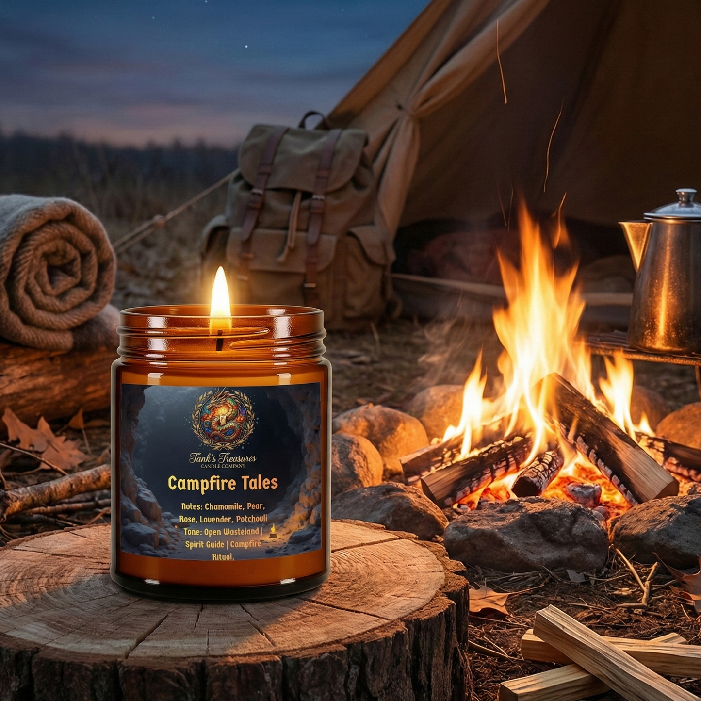 Campfire Tales | Ranger Wilderness Decor
