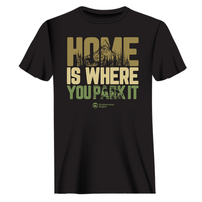 Home Is Your Park T-Shirt for Men - Tanks Treasures