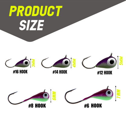 Reaction Tackle Ice Fishing Jigs
