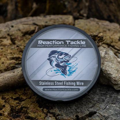 Reaction Tackle Stainless Steel Trolling Line 30LB