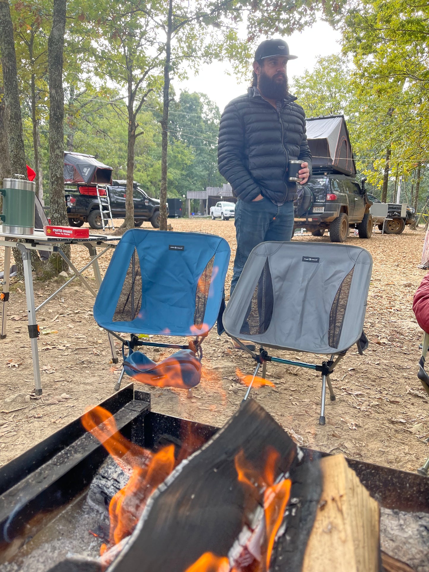 Pike Trail Ultralight Compact Outdoor Camping Tailgate Festival Beach Chair - Tanks Treasures