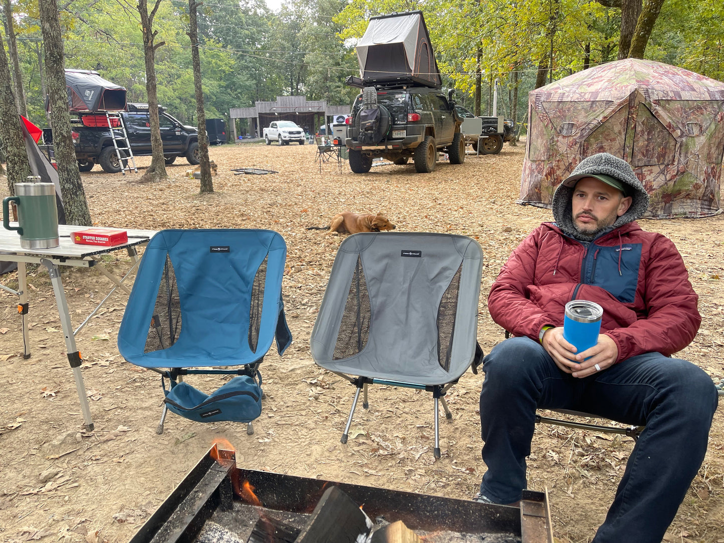 Pike Trail Ultralight Compact Outdoor Camping Tailgate Festival Beach Chair - Tanks Treasures