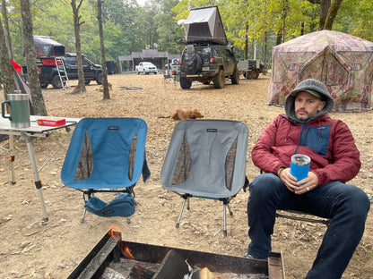 Pike Trail Ultralight Compact Outdoor Camping Tailgate Festival Beach Chair - Tanks Treasures