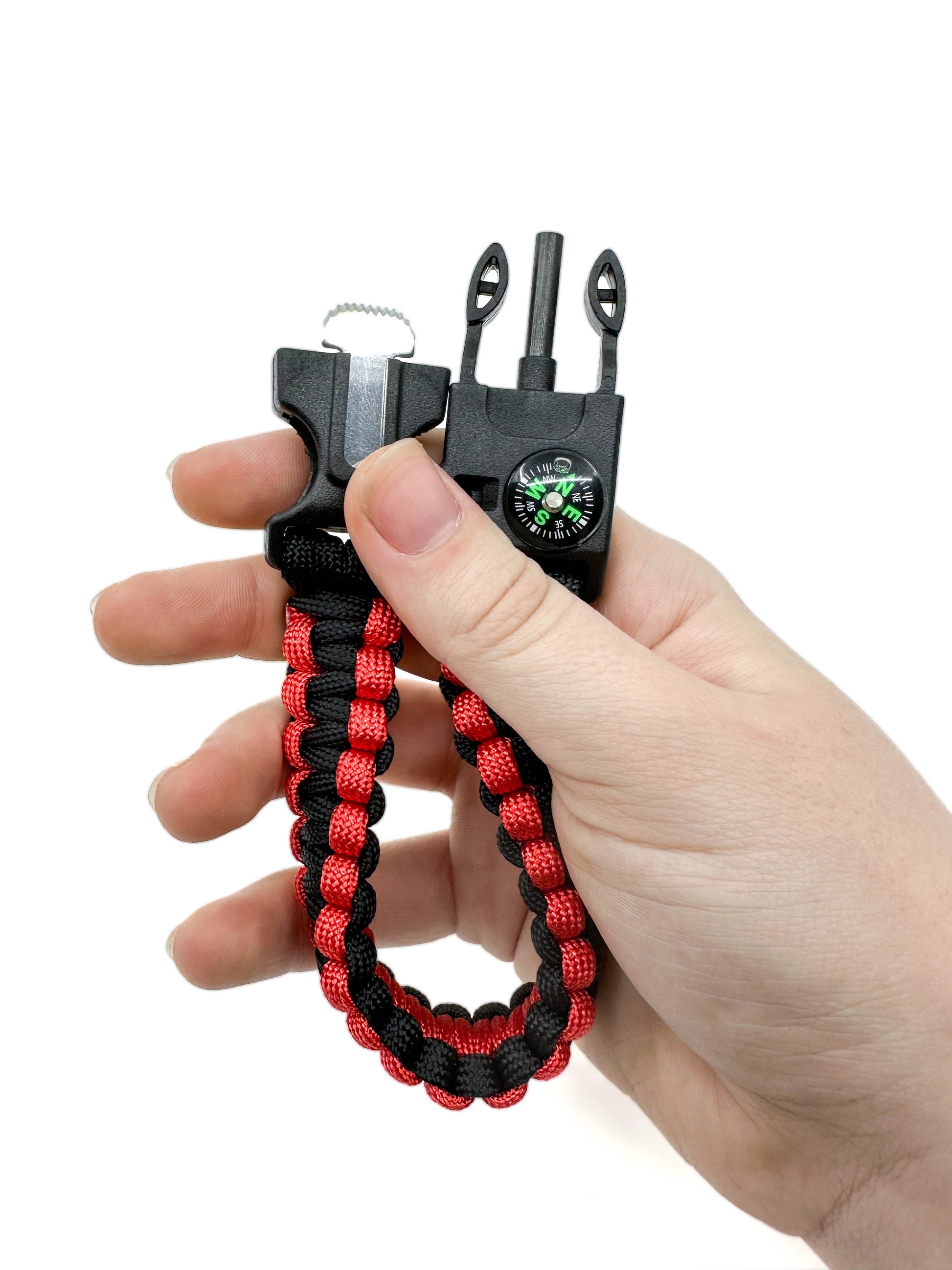 ⛺ 5-in-1 Survival Paracord Bracelet - Tanks Treasures