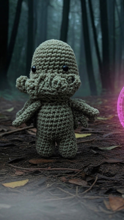 The Great Cthulhu | Hand-Crocheted Plushie