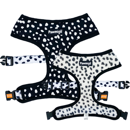 Polka Dog Reversible Harness - Tanks Treasures