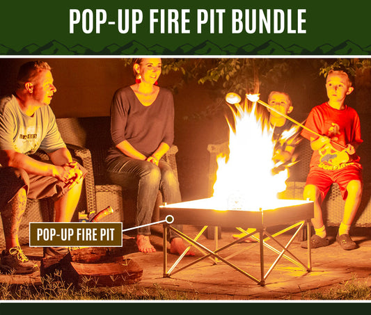 Pop-Up Fire Pit Base Kit - Tanks Treasures