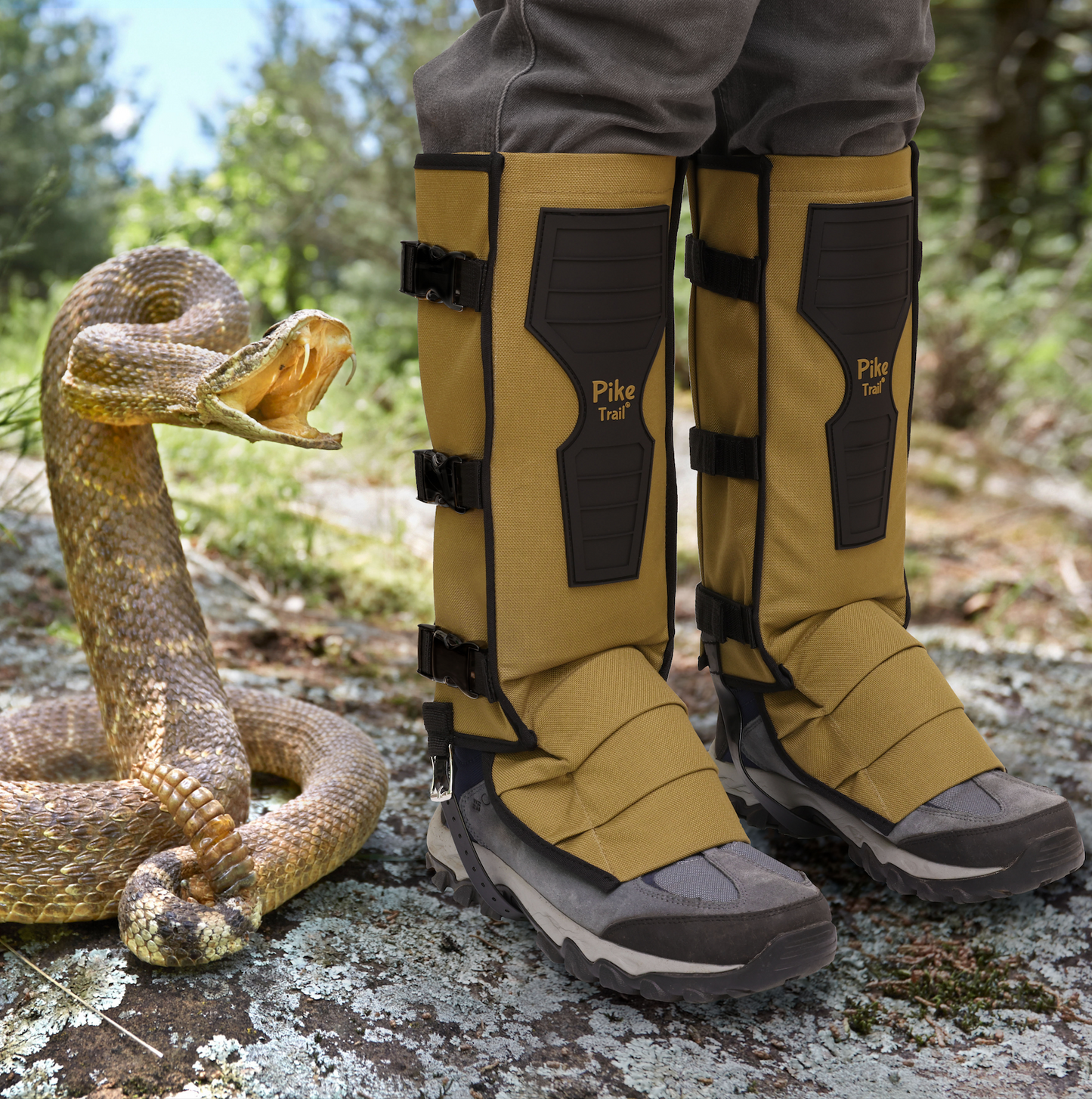 Pike Trail Snake Gaiters Leg Guards - Tanks Treasures