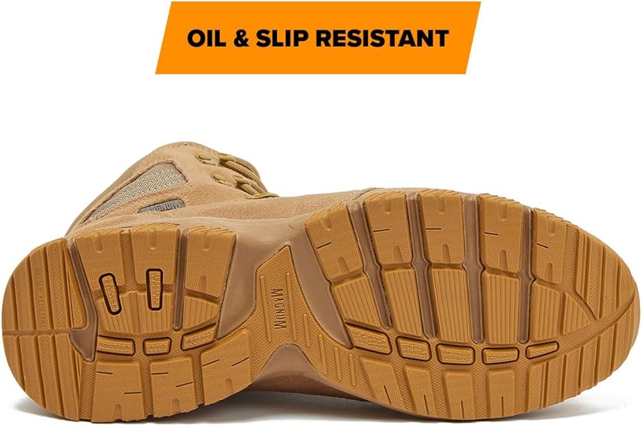 MAG STORM 8" Desert Military Tactical Boot SZ WP - Tanks Treasures