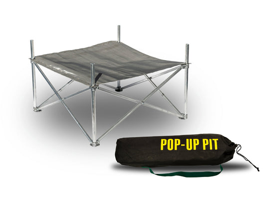 Fireside Outdoor Pop-Up Fire Pit 24" Ultra Lite - Tanks Treasures