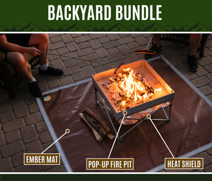Backyard Fire Pit Bundle - Tanks Treasures
