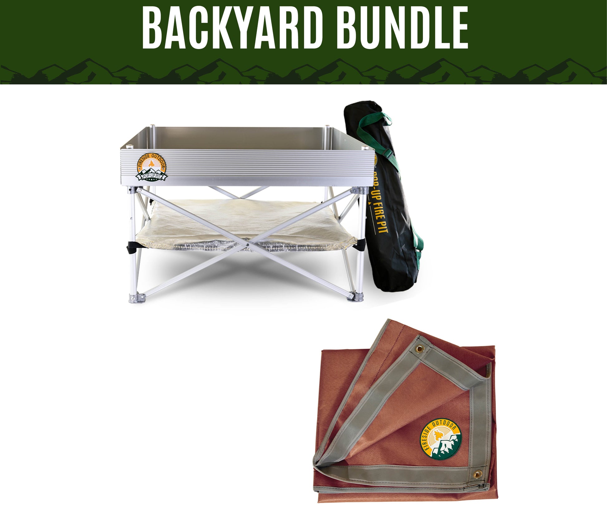 Backyard Fire Pit Bundle - Tanks Treasures