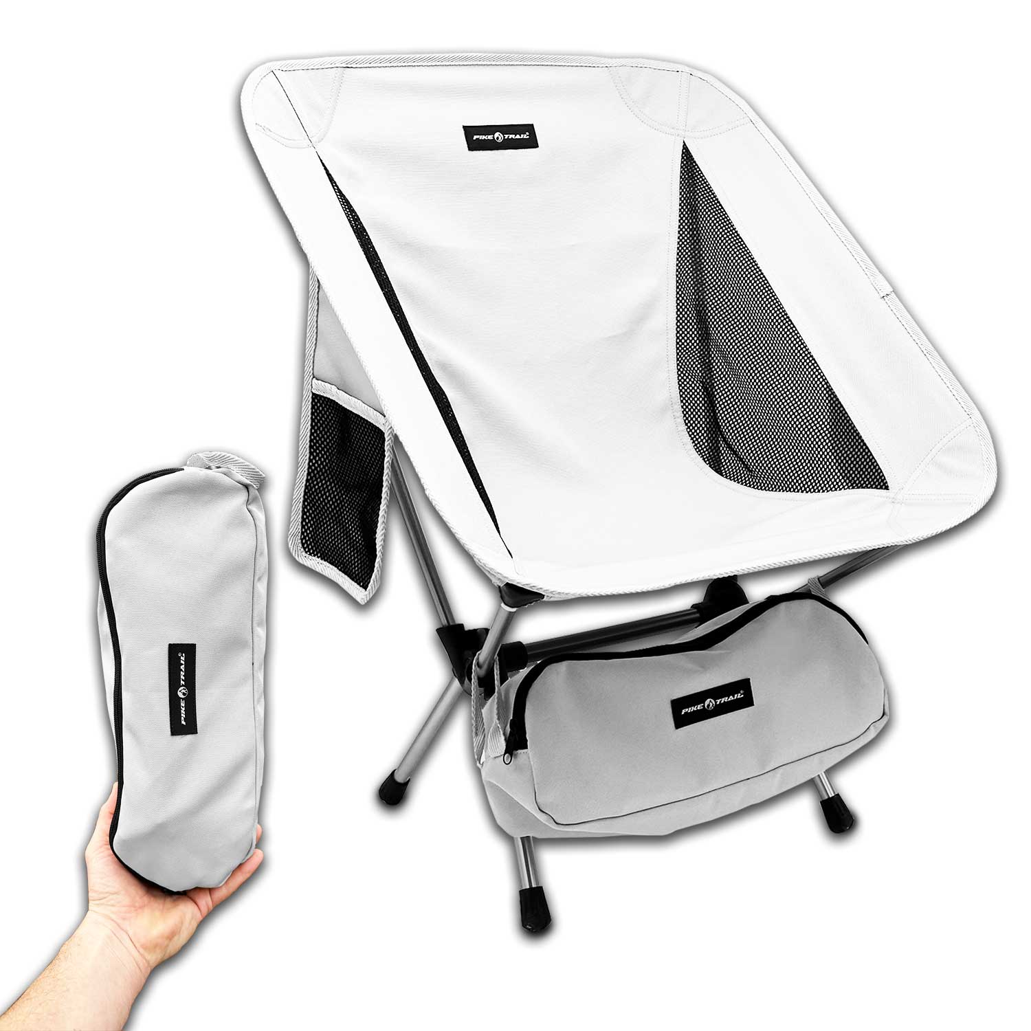 Pike Trail Ultralight Compact Outdoor Camping Tailgate Festival Beach Chair - Tanks Treasures