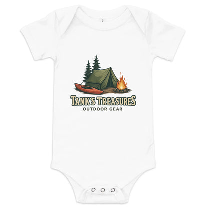 Tank’s Treasures Baby Bodysuit – Tiny Threads for Wild Things - Tanks Treasures