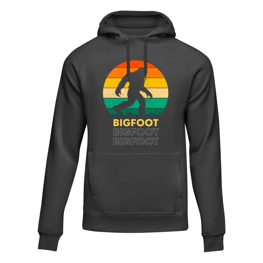 Bigfoot Adult Fleece Hoodie - Tanks Treasures