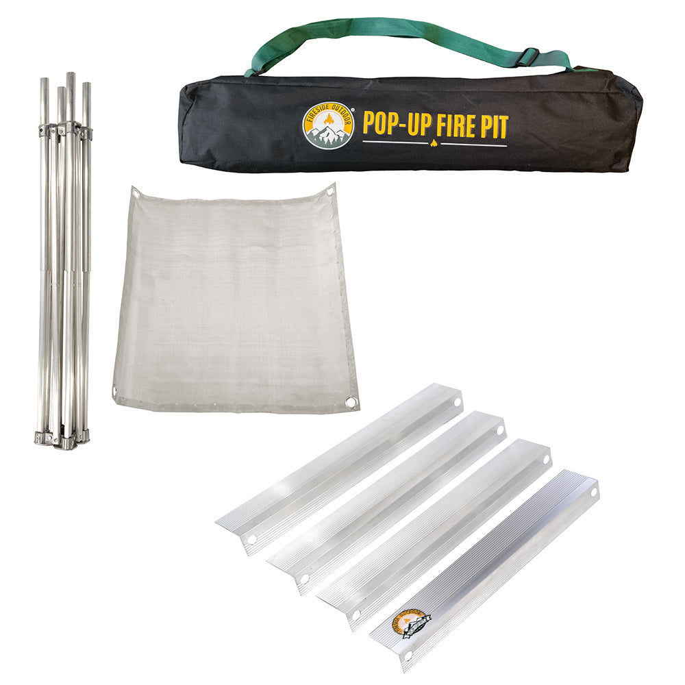 Pop-Up Fire Pit Base Kit - Tanks Treasures