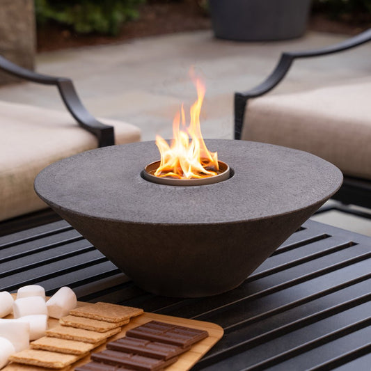 Concrete Cone Fire Pit - Tanks Treasures