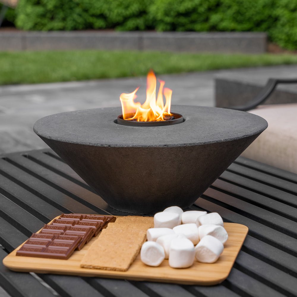 Concrete Cone Fire Pit - Tanks Treasures