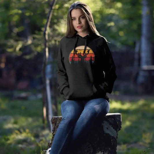 Deer Color Women Hoodie - Tanks Treasures