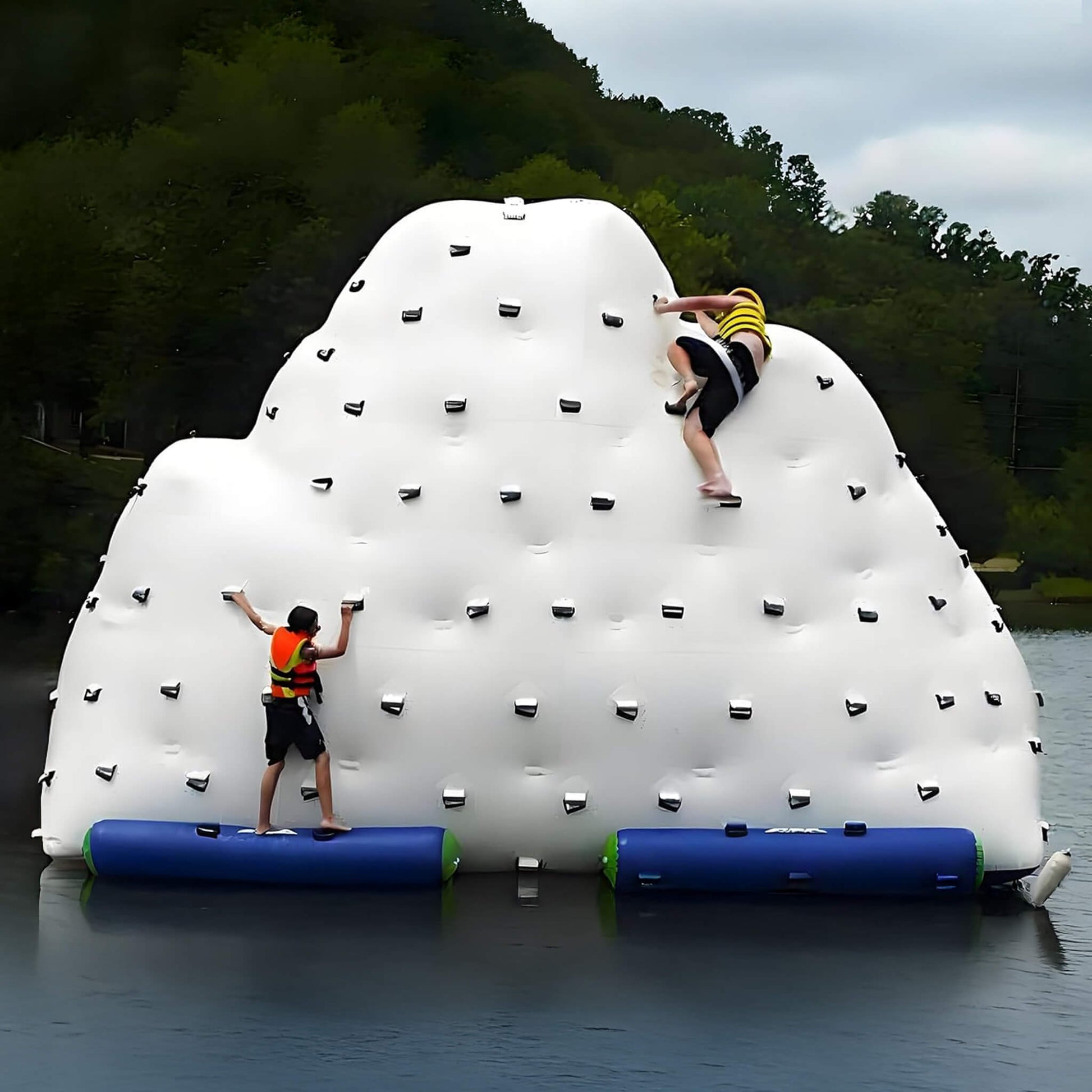 Extra Large Inflatable Climbing Iceberg With Air Pump (SAK36712) - Tanks Treasures