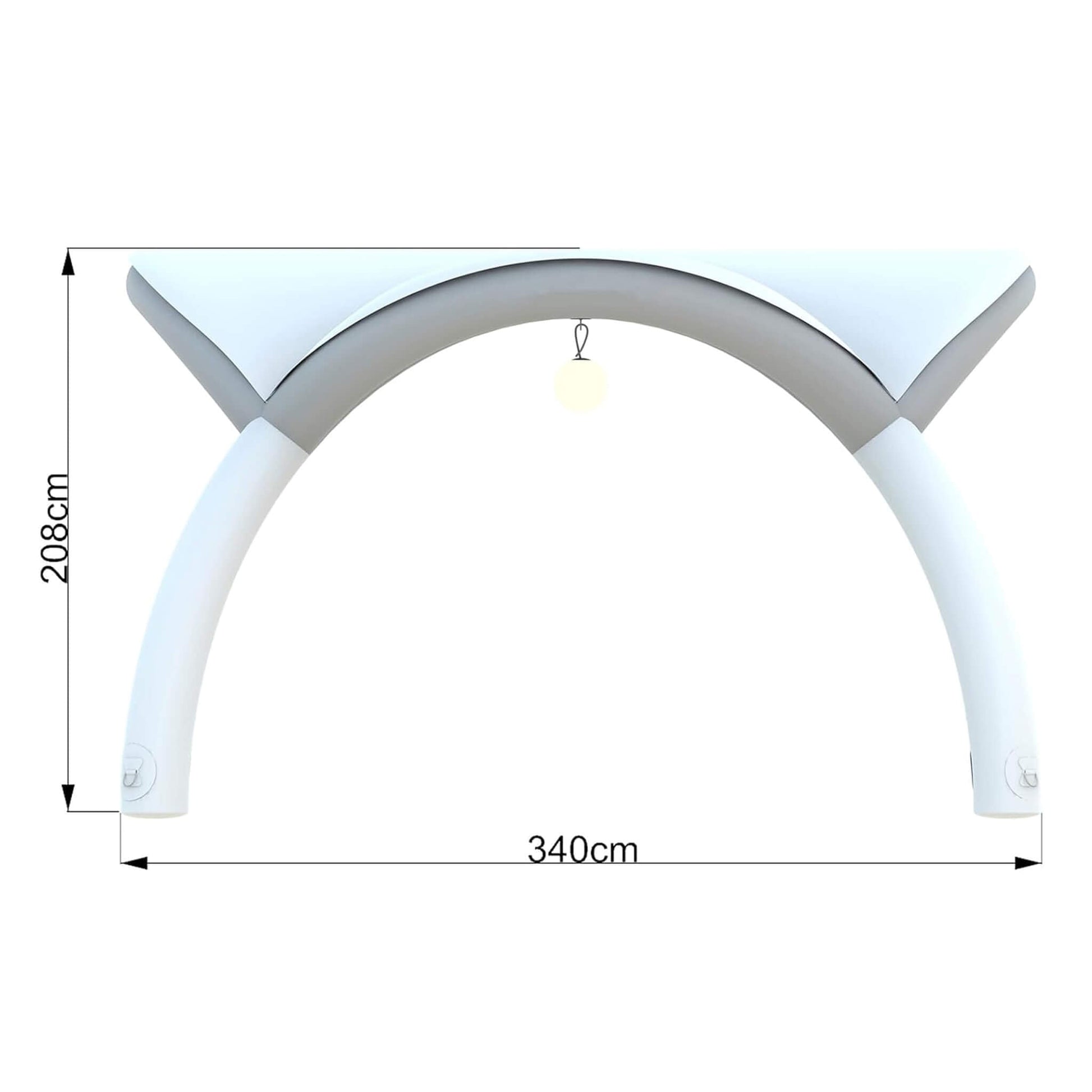 Extra Large Inflatable Floating Dock Platform With Air Pump (SAK91230) - Tanks Treasures