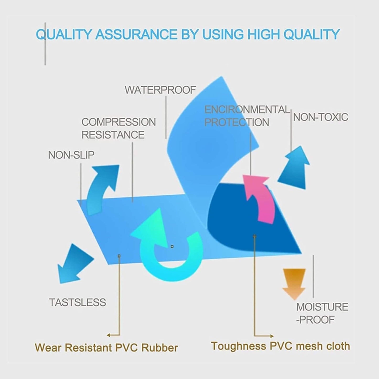 Extra Large Inflatable Floating Yacht Water Slide With Air Pump And Protection Net (SAK97618) - Tanks Treasures