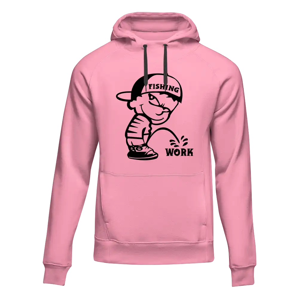 Fishing And Work Unisex Hoodie - Tanks Treasures