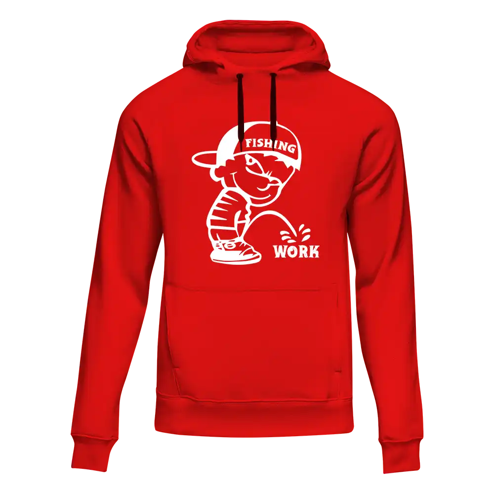 Fishing And Work Unisex Hoodie - Tanks Treasures
