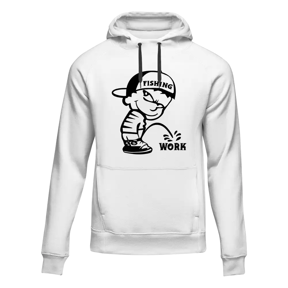 Fishing And Work Unisex Hoodie - Tanks Treasures