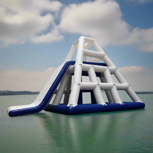 Giant Heavy Duty Inflatable Iceberg With Water Slide And Air Pump (SAK30548) - Tanks Treasures