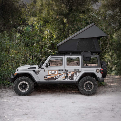 Heavy Duty 2-3 Person Hardshell Rooftop Tent With Ladder (SAK93120) - Tanks Treasures