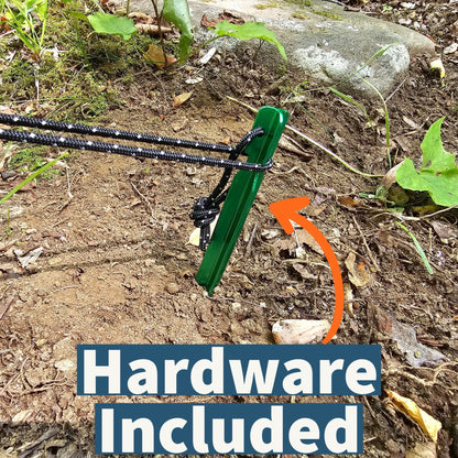 Hideaway Tarp – 12' Hammock Rain Tarp - Tanks Treasures