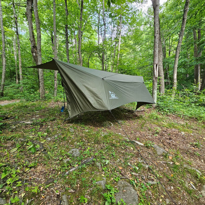 Hideaway Tarp – 12' Hammock Rain Tarp - Tanks Treasures