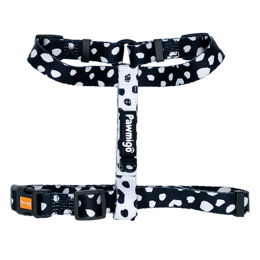 Polka Dog Free-Fit Harness - Tanks Treasures