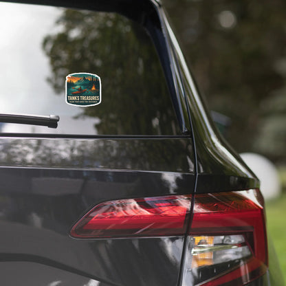 Tanks Treasures Vinyl Sticker for Motivation and Joy - Tanks Treasures