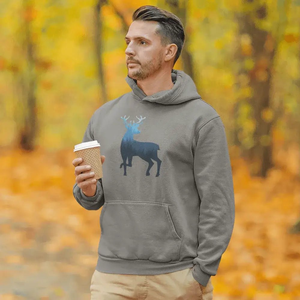 Deer Color 2 Mens Hoodie - Tanks Treasures