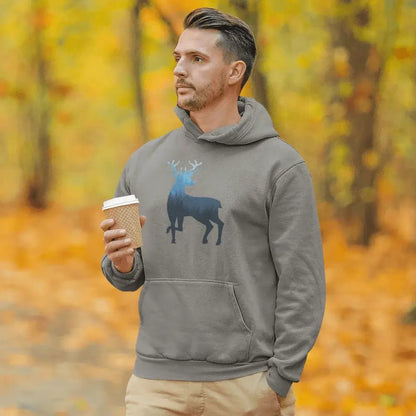 Deer Color 2 Mens Hoodie - Tanks Treasures