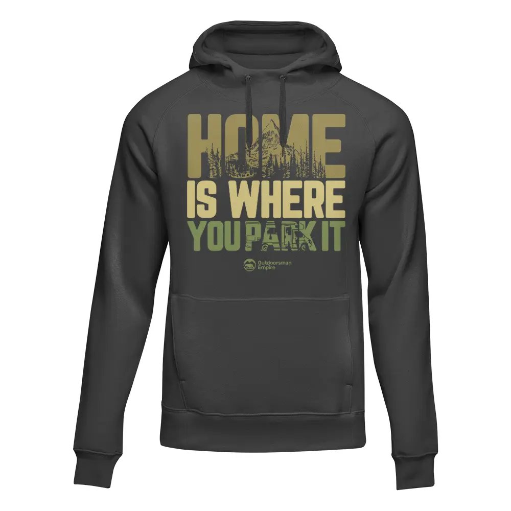 Home Is Your Park Adult Fleece Hooded Sweatshirt - Tanks Treasures