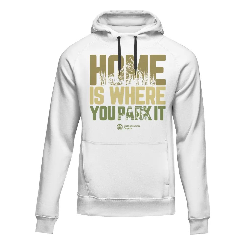 Home Is Your Park Adult Fleece Hooded Sweatshirt - Tanks Treasures