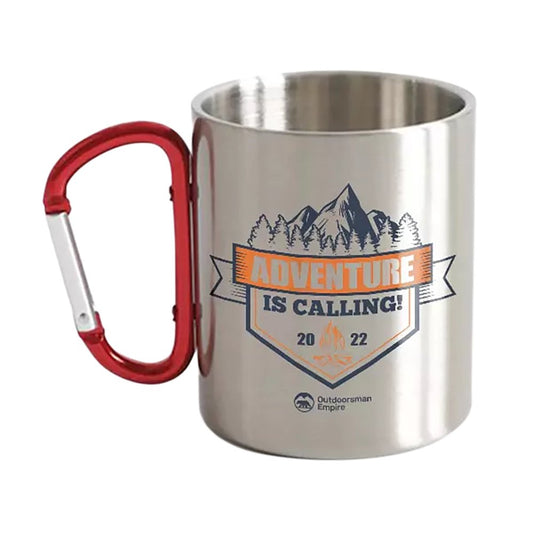 Adventure Is Calling Carabiner Mug 12oz