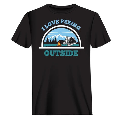 I Love Peeing Outside T-Shirt for Men - Tanks Treasures