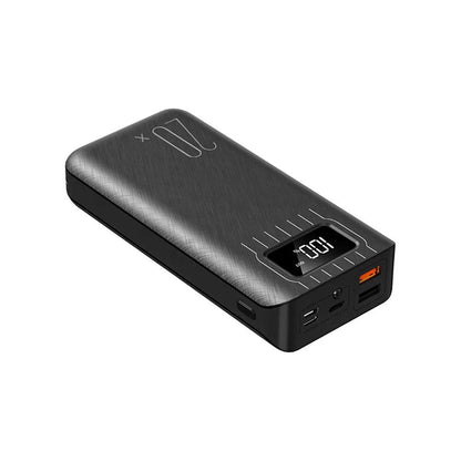 20000mAh External Battery Power Bank Dual USB With LED Flashlight - Tanks Treasures