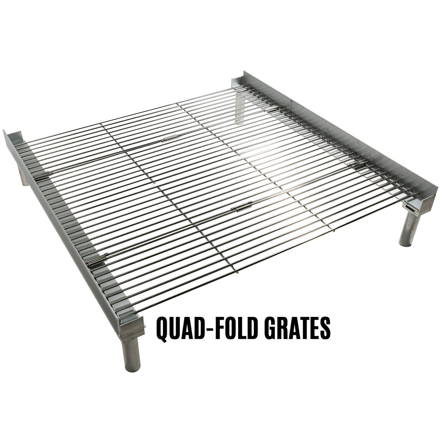 Pop-Up Fire Pit Grill Grate - Tanks Treasures