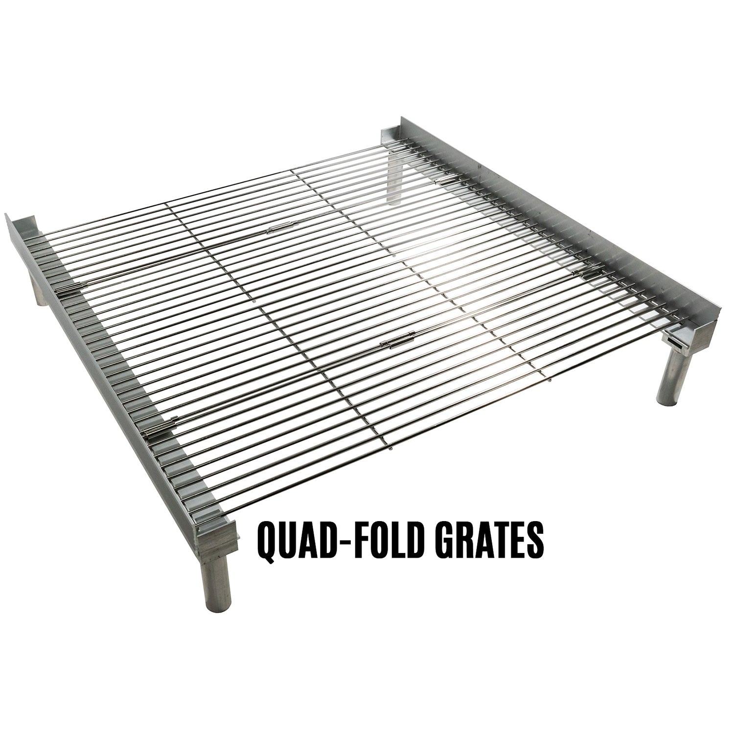Pop-Up Fire Pit Grill Grate - Tanks Treasures