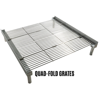 Pop-Up Fire Pit Grill Grate - Tanks Treasures