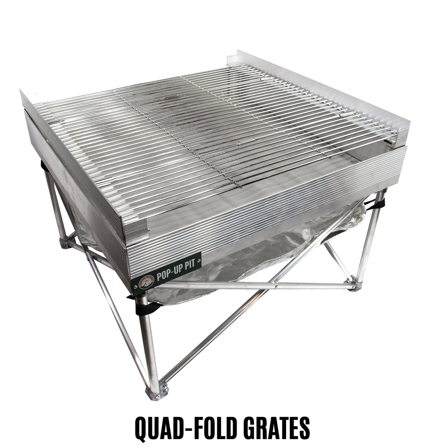 Pop-Up Fire Pit Grill Grate - Tanks Treasures