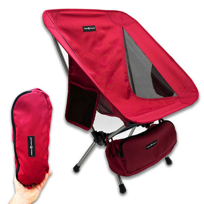 Pike Trail Ultralight Compact Outdoor Camping Tailgate Festival Beach Chair - Tanks Treasures