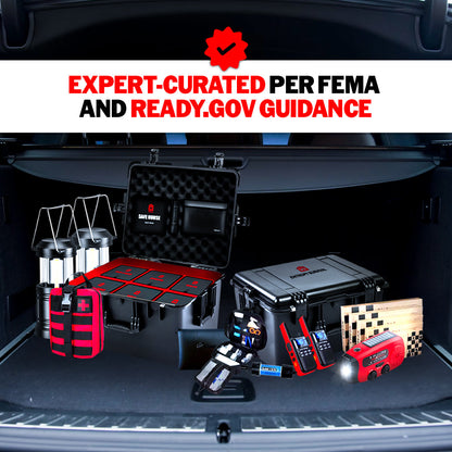 The Safe House Survival Kit | 72-Hour Emergency Kit - Tanks Treasures